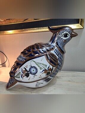 Santana Tonala Mexican Pottery Quail